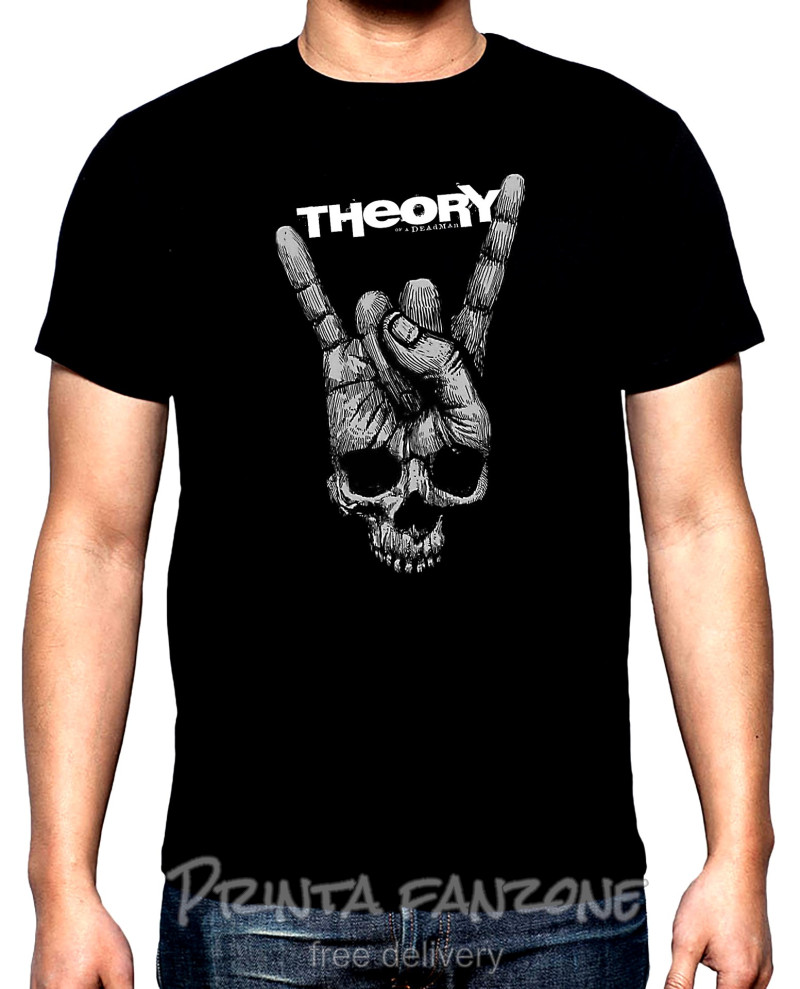 T-SHIRTS Theory of a deadman, men's  t-shirt, 100% cotton, S to 5XL